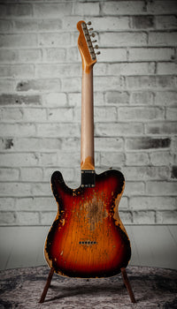 Fender '60 Telecaster Custom  Super Heavy Relic 3 Tone Sunburst #R147430