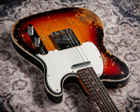 Fender '60 Telecaster Custom  Super Heavy Relic 3 Tone Sunburst #R147430