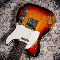 Fender '60 Telecaster Custom  Super Heavy Relic 3 Tone Sunburst #R147430