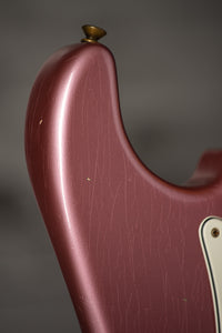 Fender '65 Super Heavy Relic Stratocaster Competition Burgundy Throbak #R148264