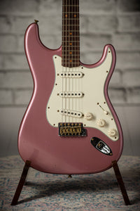 Fender '65 Super Heavy Relic Stratocaster Competition Burgundy Throbak #R148264