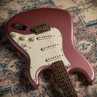 Fender '65 Super Heavy Relic Stratocaster Competition Burgundy Throbak #R148264