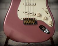 Fender '65 Super Heavy Relic Stratocaster Competition Burgundy Throbak #R148264