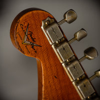 Fender '61 Super Heavy Relic  Strat Ltd Aged Black/ 3 Tone Sunburst HW PUP SN# CZ570989