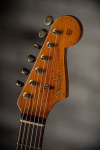 Fender '61 Super Heavy Relic  Strat Ltd Aged Black/ 3 Tone Sunburst HW PUP SN# CZ570989