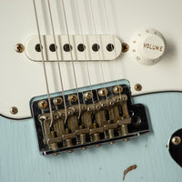 Fender '61 Strat Heavy Relic HW Pickups Roasted Body/Neck Faded Sonic Blue SN# R131045 USED