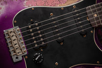 Fender '61 Strat Super Heavy Relic HSS Purple Metallic /Platinum Pink #R146267