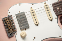Fender '63 Heavy Relic Stratocaster Shell Pink Over Sonic Blue Throbak SLE101+ #R148294