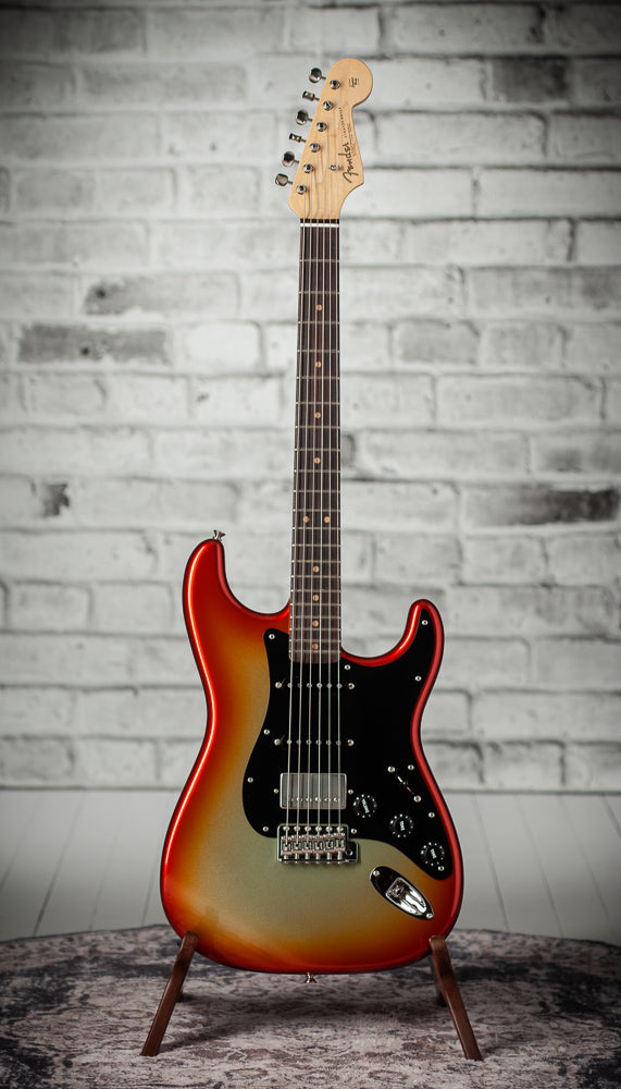 Fender '63 Strat NOS Firemist Silver with Aged Candy Tangerine Burst #R148376