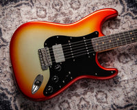 Fender '63 Strat NOS Firemist Silver with Aged Candy Tangerine Burst #R148376