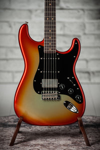 Fender '63 Strat NOS Firemist Silver with Aged Candy Tangerine Burst #R148376