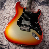 Fender '63 Strat NOS Firemist Silver with Aged Candy Tangerine Burst #R148376