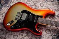 Fender '63 Strat NOS Firemist Silver with Aged Candy Tangerine Burst #R148376