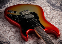 Fender '63 Strat NOS Firemist Silver with Aged Candy Tangerine Burst #R148376