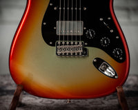 Fender '63 Strat NOS Firemist Silver with Aged Candy Tangerine Burst #R148376