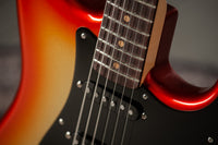 Fender '63 Strat NOS Firemist Silver with Aged Candy Tangerine Burst #R148376