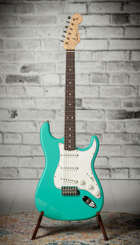 Fender '63 Stratocaster NOS Sea Foam Green Hand Wound Pickups No Finish on Back of Neck # R150536