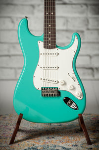 Fender '63 Stratocaster NOS Sea Foam Green Hand Wound Pickups No Finish on Back of Neck # R150536