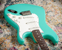 Fender '63 Stratocaster NOS Sea Foam Green Hand Wound Pickups No Finish on Back of Neck # R150536