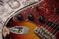 Fender '63 Super Heavy Relic  Strat Left Handed 3-Tone Sparkle #R148084