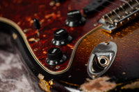 Fender '63 Super Heavy Relic  Strat Left Handed 3-Tone Sparkle #R148084