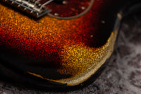 Fender '63 Super Heavy Relic  Strat Left Handed 3-Tone Sparkle #R148084