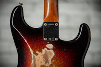 Fender '63 Super Heavy Relic  Strat Left Handed 3-Tone Sparkle #R148084