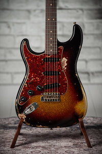 Fender '63 Super Heavy Relic  Strat Left Handed 3-Tone Sparkle #R148084