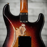 Fender '63 Super Heavy Relic  Strat Left Handed 3-Tone Sparkle #R148084