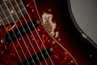 Fender '63 Super Heavy Relic  Strat Left Handed 3-Tone Sparkle #R148084