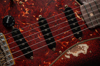 Fender '63 Super Heavy Relic  Strat Left Handed 3-Tone Sparkle #R148084