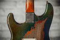 Fender '63 Super Heavy Relic Stratocaster Masterbuilt by Dale Wilson Lake Placid Blue over 3 Tone Sunburst # CZ587383