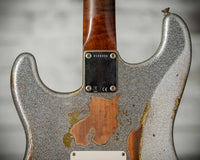 Fender '63 Super Heavy Relic Stratocaster Silver Sparkle over Chartreuse Sparkle Throbak SLE-101 #R148058