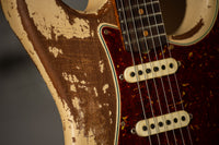 Fender '64 Stratocaster Super Heavy Relic Dirty Faded Aged Olympic White Josefina Hand Wound '64 Pickups Masterbuilt by Andy Hicks #R127698