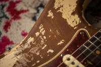 Fender '64 Stratocaster Super Heavy Relic Dirty Faded Aged Olympic White Josefina Hand Wound '64 Pickups Masterbuilt by Andy Hicks #R127698