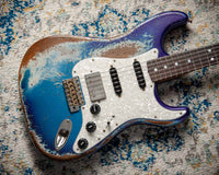 Fender '65 Super Heavy Relic Stratocaster Competition Burgundy Throbak #R148264 Used