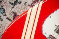 Fender '66 Strat HSS Thin Nitro Competition Red Stripe #R149086