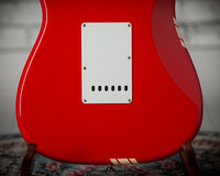 Fender '66 Strat HSS Thin Nitro Competition Red Stripe #R149086