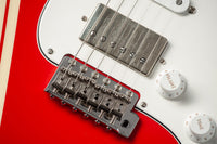 Fender '66 Strat HSS Thin Nitro Competition Red Stripe #R149086