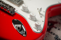 Fender '66 Strat HSS Thin Nitro Competition Red Stripe #R149086