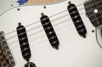 Fender '69 Stratocaster Super Heavy Relic Olympic White/Purple Sparkle #R149039