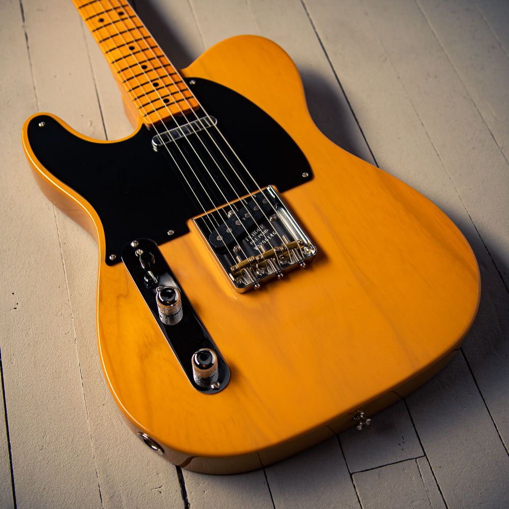 Fender American Vintage II 1951 Telecaster®, Maple Fingerboard, Butterscotch Blonde Left Hand SN# V2206146