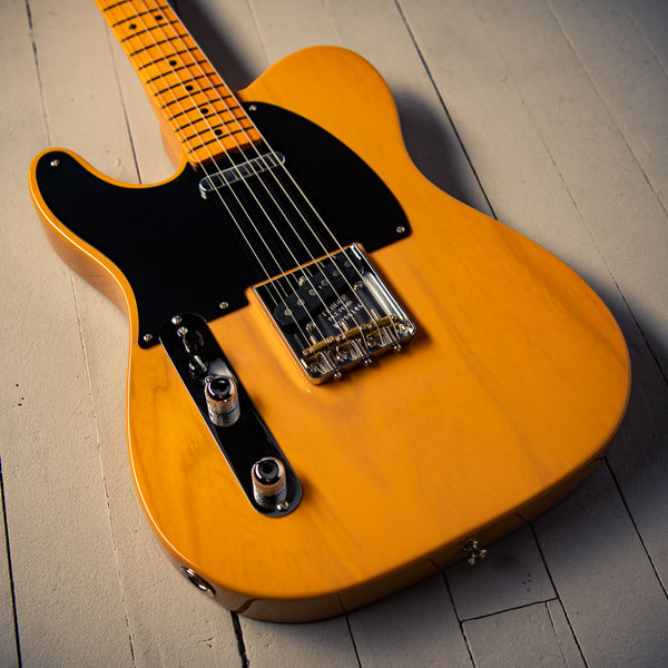 Fender American Vintage II 1951 Telecaster®, Maple Fingerboard, Butterscotch Blonde Left Hand SN# V2206146