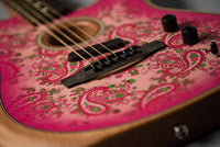 Fender Acoustasonic Telecaster Pink Paisley Used