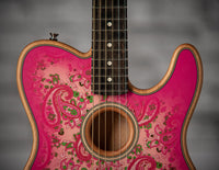 Fender Acoustasonic Telecaster Pink Paisley Used