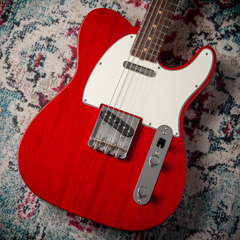 Fender American Vintage II 1963 Telecaster®, Rosewood Fingerboard, Crimson Red Transparent SN# V2439218