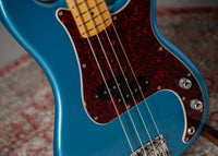 Fender American Professional Classic Precision Bass® Faded Lake Placid Blue #US25070923