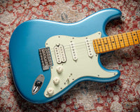 Fender American Professional Classic Stratocaster® HSS Faded Lake Placid Blue #US25100265