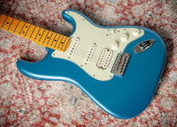 Fender American Professional Classic Stratocaster® HSS Faded Lake Placid Blue #US25100265
