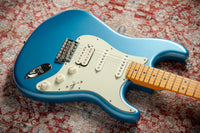 Fender American Professional Classic Stratocaster® HSS Faded Lake Placid Blue #US25100265
